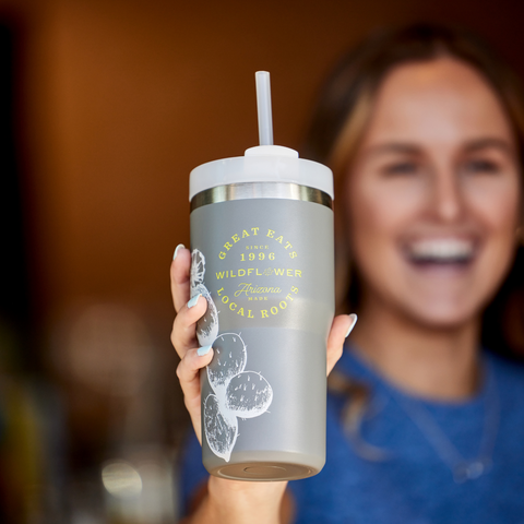 Wildflower Tumbler - Great eats. Local roots.